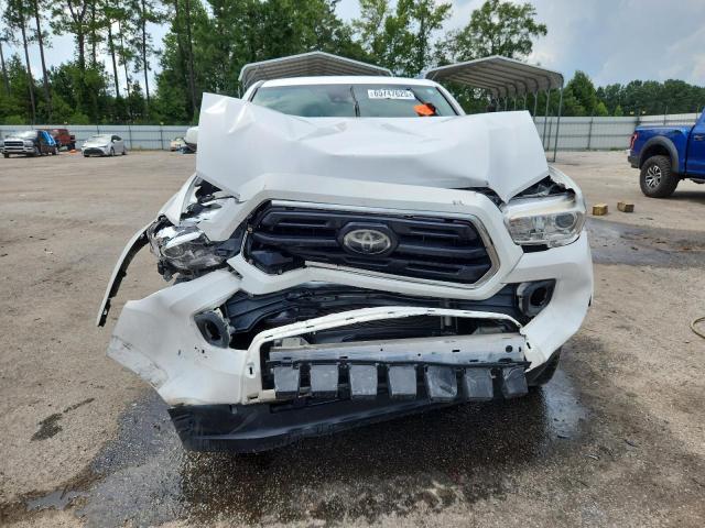 3TMAZ5CN4KM089053 - 2019 TOYOTA TACOMA DOUBLE CAB WHITE photo 5