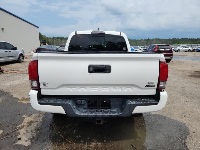 3TMAZ5CN4KM089053 - 2019 TOYOTA TACOMA DOUBLE CAB WHITE photo 6