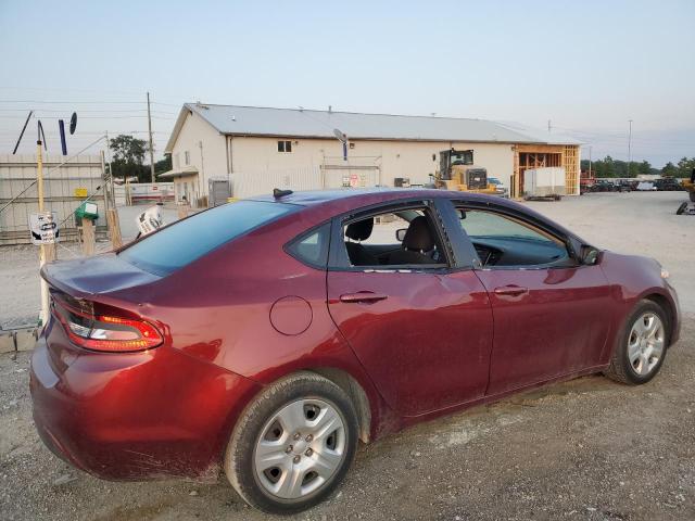 1C3CDFAA3FD346299 - 2015 DODGE DART SE BURGUNDY photo 3