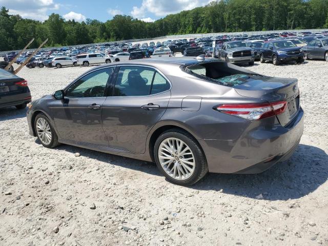 4T1F11BK4LU010258 - 2020 TOYOTA CAMRY XLE GRAY photo 2