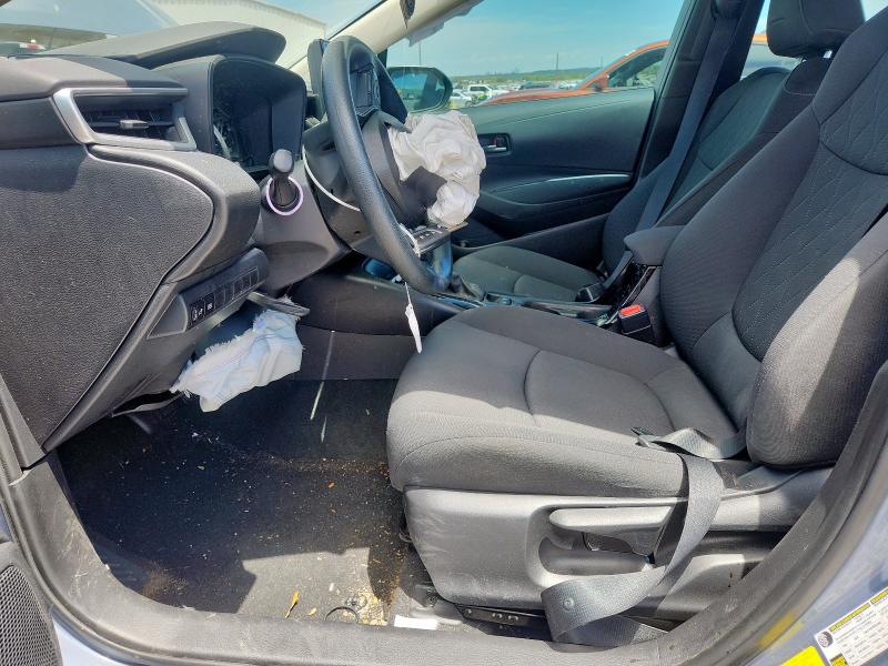 5YFEPMAE7NP323154 - 2022 TOYOTA COROLLA LE BLUE photo 7