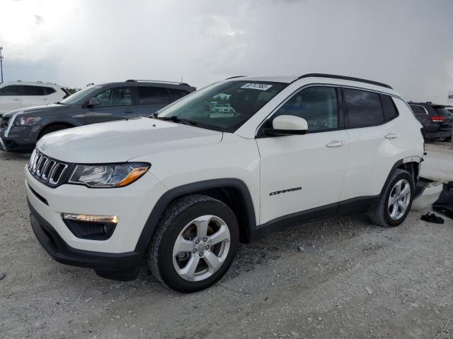 3C4NJCBB5KT649544 - 2019 JEEP COMPASS LATITUDE WHITE photo 1