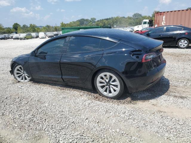 5YJ3E1EB1PF390388 - 2023 TESLA MODEL 3 BLACK photo 2