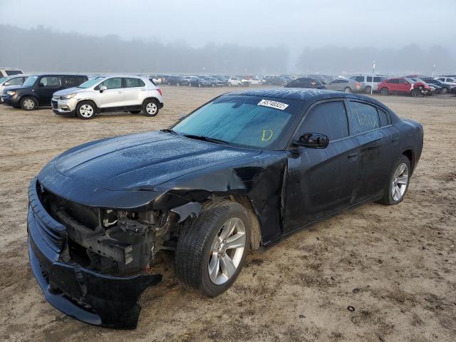 2C3CDXHG9HH520432 - 2017 DODGE CHARGER SXT BLACK photo 2