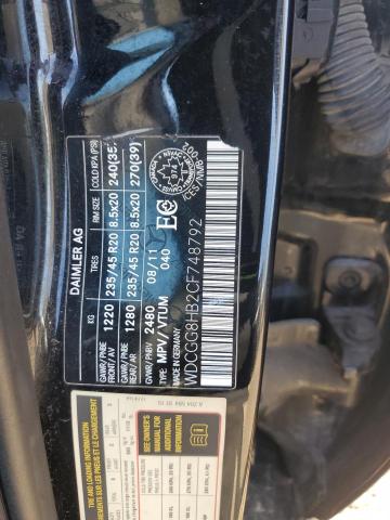 WDCGG8HB2CF748792 - 2012 MERCEDES-BENZ GLK 350 4MATIC BLACK photo 14