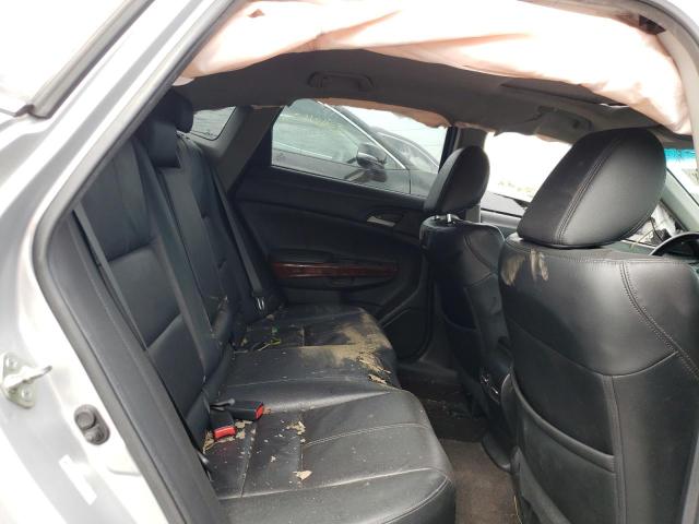 5J6TF2H57CL009475 - 2012 HONDA CROSSTOUR EXL ვერცხლისფერი ფოტო 10