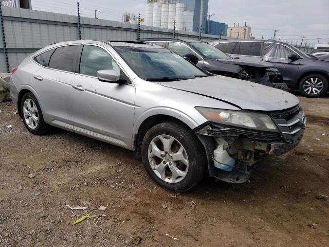 5J6TF2H57CL009475 - 2012 HONDA CROSSTOUR EXL ვერცხლისფერი ფოტო 4