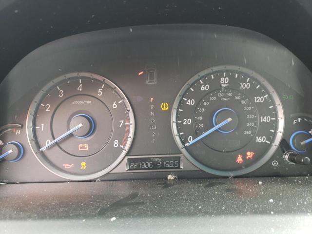 5J6TF2H57CL009475 - 2012 HONDA CROSSTOUR EXL ვერცხლისფერი ფოტო 9