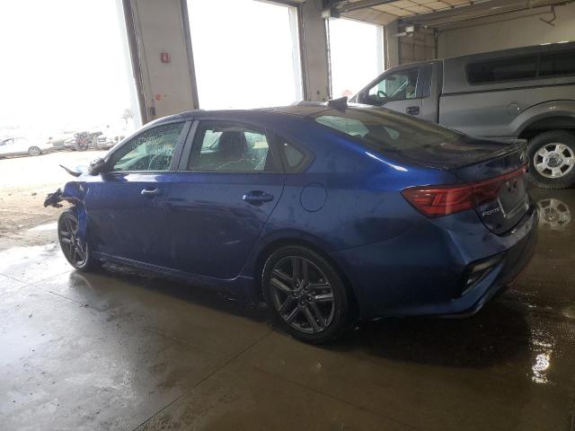 3KPF34AD2ME384564 - 2021 KIA FORTE GT LINE BLUE photo 2