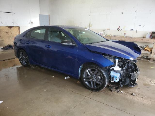 3KPF34AD2ME384564 - 2021 KIA FORTE GT LINE BLUE photo 4