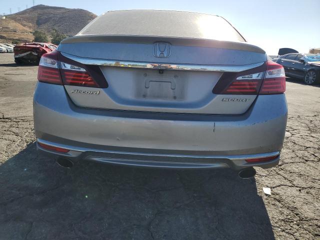 1HGCR2F54HA254433 - 2017 HONDA ACCORD SPORT Күміс фото 6
