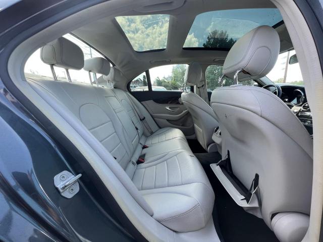 55SWF4KB2FU040362 - 2015 MERCEDES-BENZ C 300 4MATIC GRAY photo 6