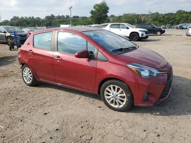 VNKKTUD37JA097678 - 2018 TOYOTA YARIS L Бордовый фото 4