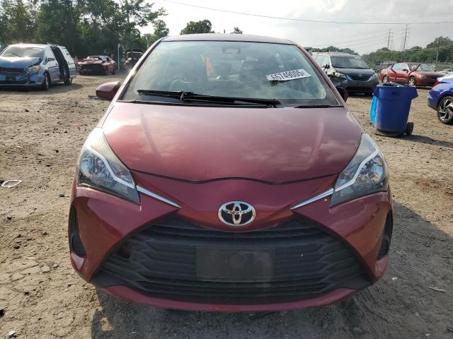 VNKKTUD37JA097678 - 2018 TOYOTA YARIS L Бордовый фото 5