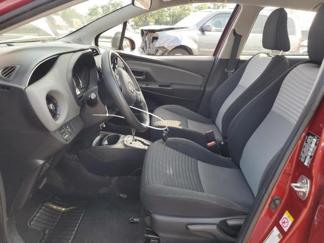 VNKKTUD37JA097678 - 2018 TOYOTA YARIS L Бордовый фото 7