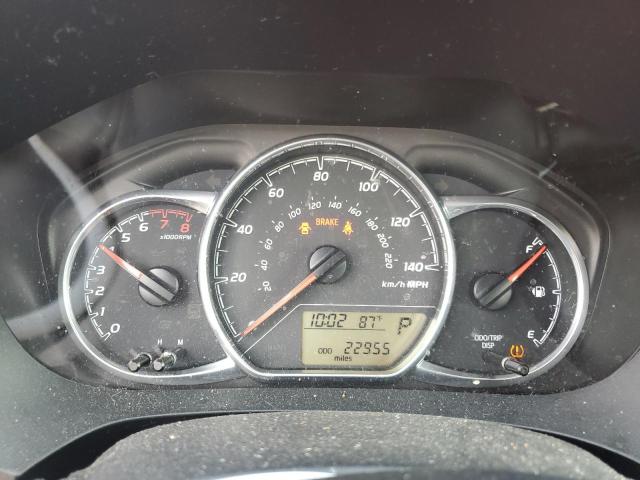 VNKKTUD37JA097678 - 2018 TOYOTA YARIS L Бордовый фото 9