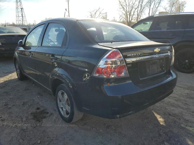 KL1TD5DE2AB050173 - 2010 CHEVROLET AVEO LS 黑色 照片 3