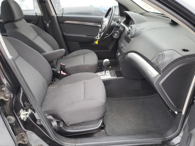 KL1TD5DE2AB050173 - 2010 CHEVROLET AVEO LS 黑色 照片 5