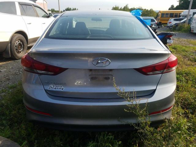 5NPD74LF9HH106093 - 2017 HYUNDAI ELANTRA SE GRAY photo 6