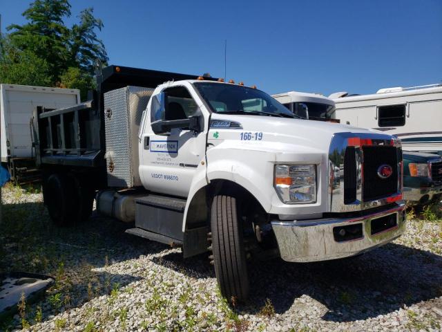 1FDWF6DEXKDF00031 - 2019 FORD F650 SUPER DUTY WHITE photo 1