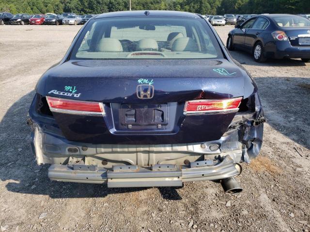 1HGCP2F8XCA041057 - 2012 HONDA ACCORD EXL BLUE photo 6