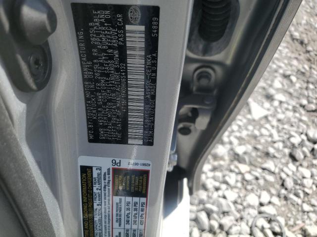 4T1BF1FK0HU654132 - 2017 TOYOTA CAMRY LE SILVER photo 12