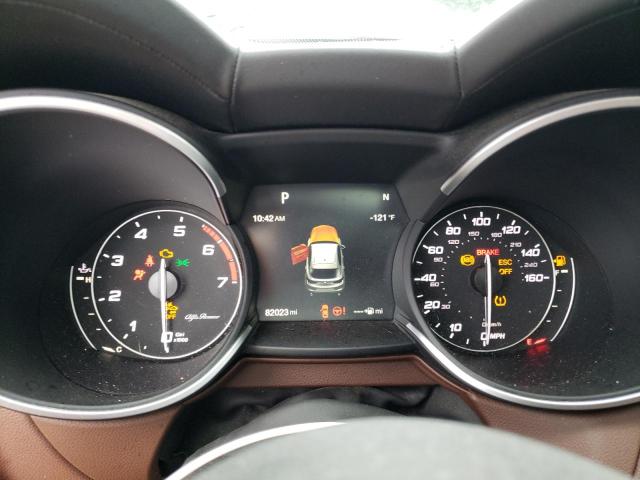 ZASFAKNN9J7C17585 - 2018 ALFA ROMEO STELVIO TI SPORT BLUE photo 9