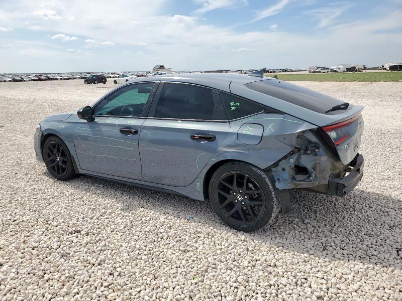 19XFL2H84NE010777 - 2022 HONDA CIVIC SPORT BLUE photo 2