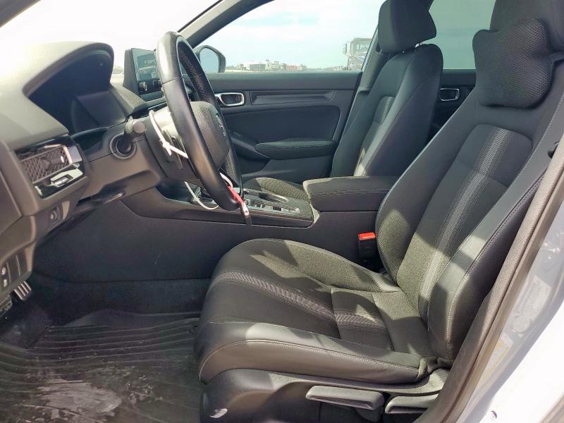 19XFL2H84NE010777 - 2022 HONDA CIVIC SPORT BLUE photo 7