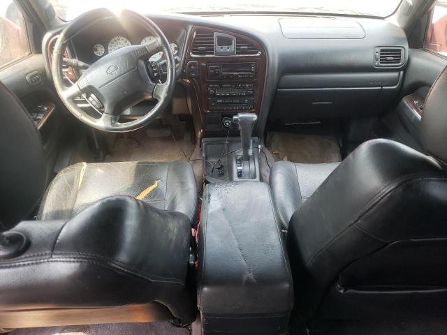 JN8DR07X01W513763 - 2001 NISSAN PATHFINDER LE მუქწითელი ფოტო 8