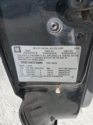 1GCEC19V07Z120999 - 2007 CHEVROLET SILVERADO C1500 CLASSIC Qara foto 12