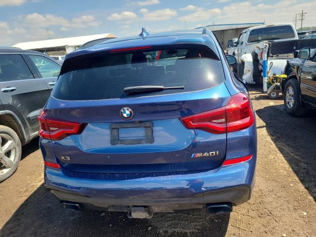 5UXTS3C58K0Z09220 - 2019 BMW X3 XDRIVEM40I BLUE photo 6