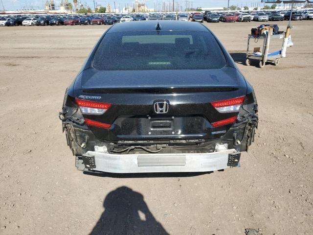 1HGCV3F57JA002215 - 2018 HONDA ACCORD HYBRID EXL BLACK photo 6