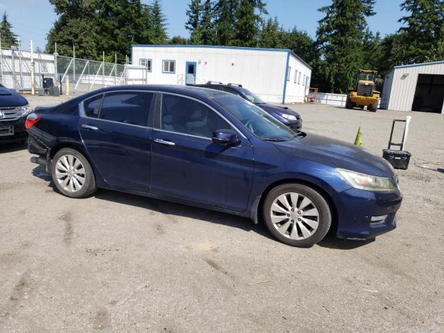 1HGCR2F70DA075947 - 2013 HONDA ACCORD EX BLUE photo 4