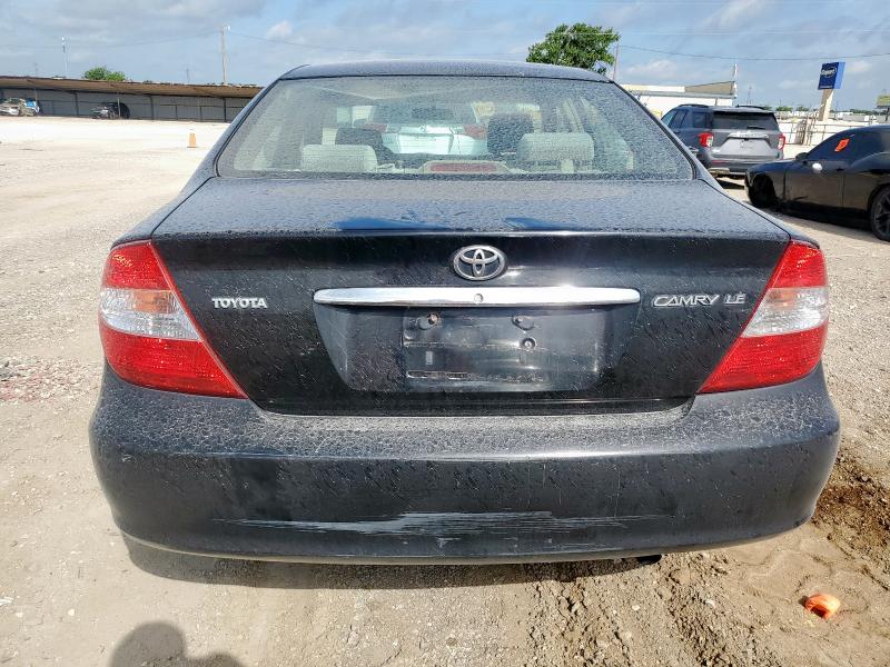 4T1BE32K82U008669 - 2002 TOYOTA CAMRY LE BLACK photo 6