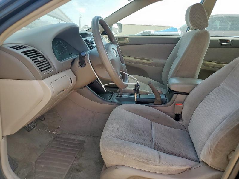 4T1BE32K82U008669 - 2002 TOYOTA CAMRY LE BLACK photo 7