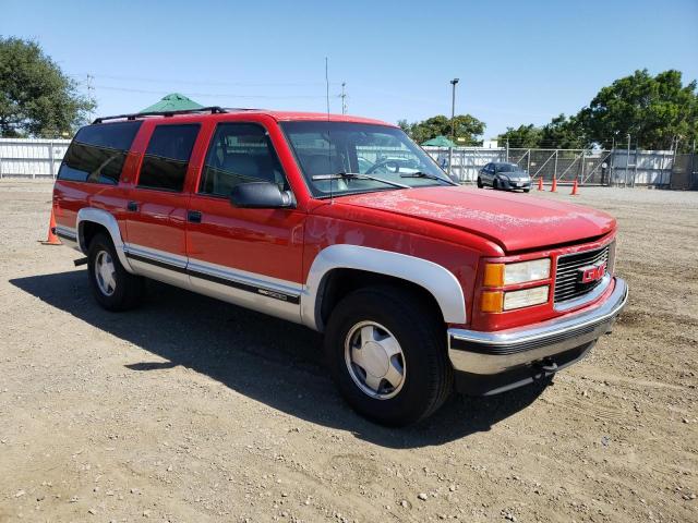 3GKFK16R6TG504198 - 1996 GMC SUBURBAN K1500 RED photo 4