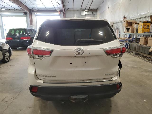 5TDJKRFH9ES029467 - 2014 TOYOTA HIGHLANDER XLE 白色 照片 6