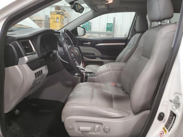 5TDJKRFH9ES029467 - 2014 TOYOTA HIGHLANDER XLE 白色 照片 7