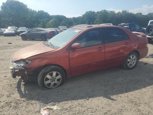 1NXBR32E64Z268540 - 2004 TOYOTA COROLLA CE RED photo 1