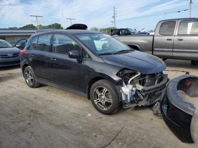 3N1BC13E08L380889 - 2008 NISSAN VERSA S BLACK photo 4