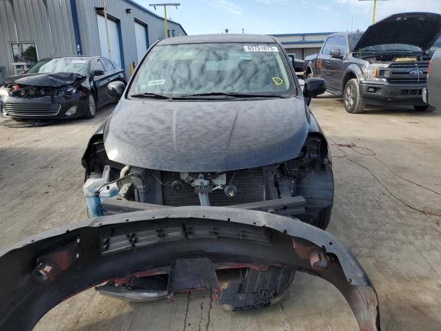 3N1BC13E08L380889 - 2008 NISSAN VERSA S BLACK photo 5