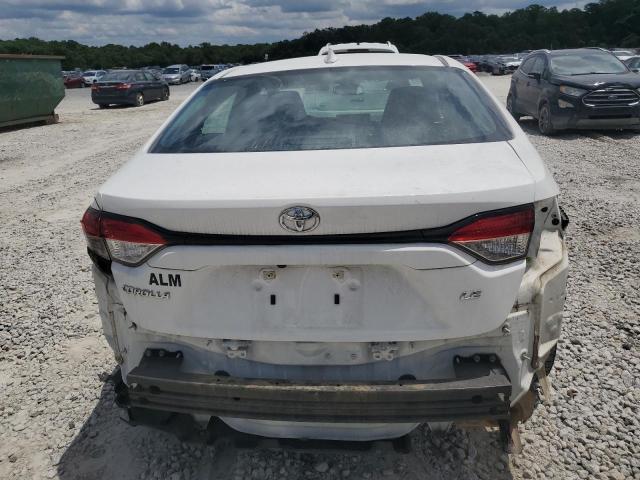 5YFEPMAE8MP214264 - 2021 TOYOTA COROLLA LE WHITE photo 6