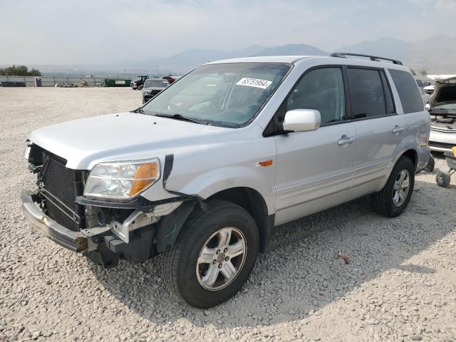 5FNYF182X8B043643 - 2008 HONDA PILOT VP SILVER photo 1