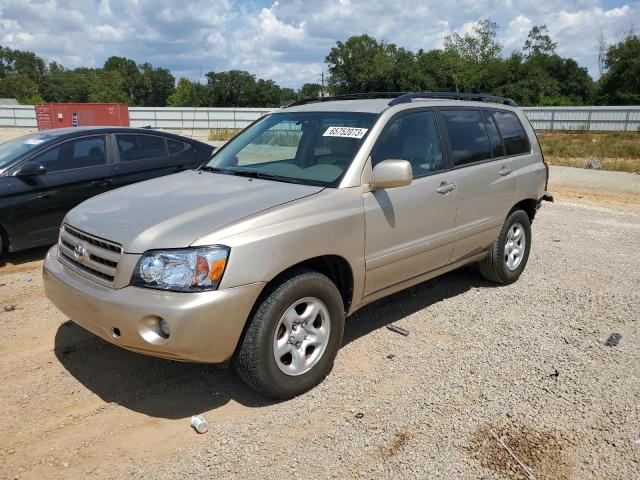 JTEGD21A150128594 - 2005 TOYOTA HIGHLANDER BEIGE photo 1