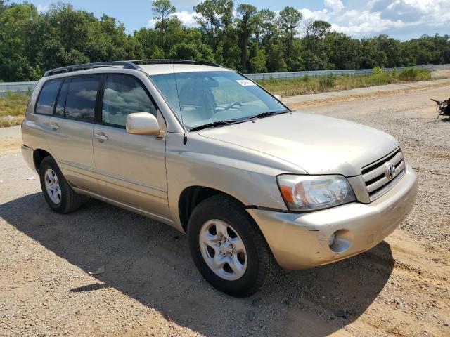 JTEGD21A150128594 - 2005 TOYOTA HIGHLANDER BEIGE photo 4