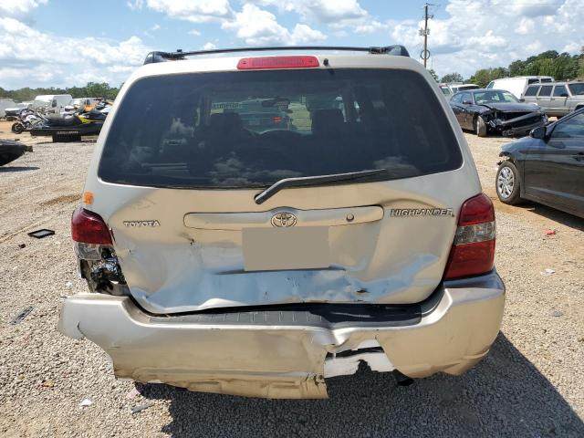 JTEGD21A150128594 - 2005 TOYOTA HIGHLANDER BEIGE photo 6