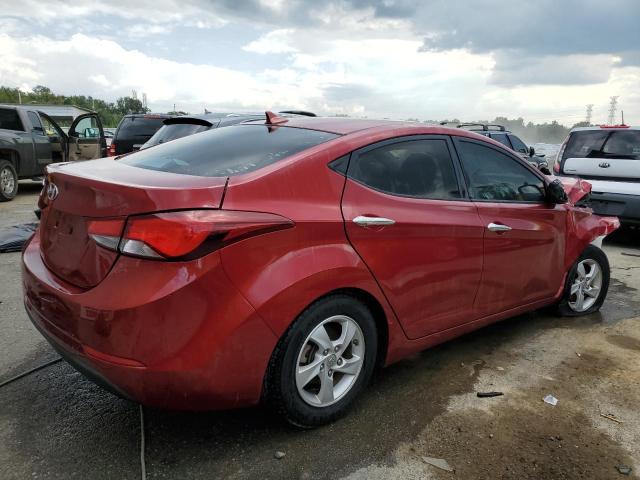 5NPDH4AE6FH644867 - 2015 HYUNDAI ELANTRA SE RED photo 3