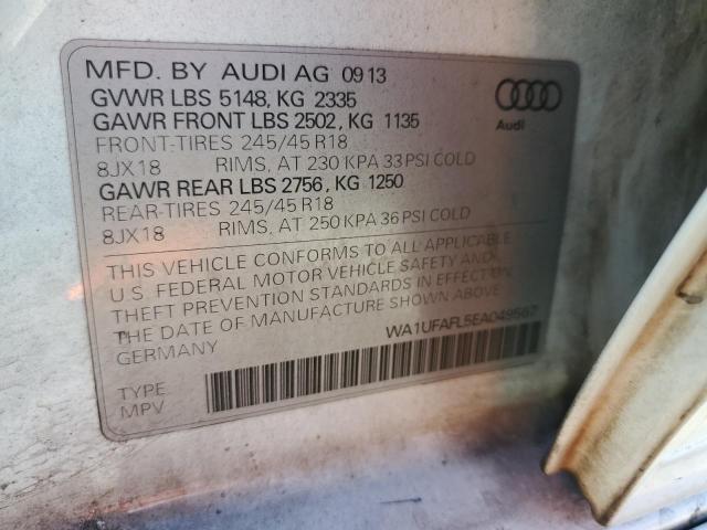 WA1UFAFL5EA049567 - 2014 AUDI A4 ALLROAD PREMIUM PLUS WHITE photo 13