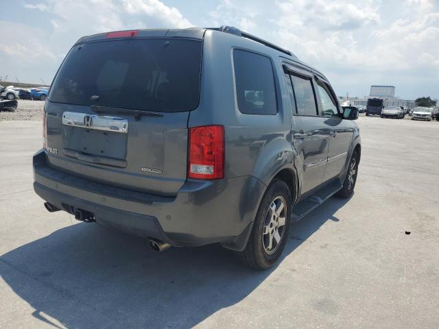 5FNYF3H93AB021689 - 2010 HONDA PILOT TOURING GRAY photo 3